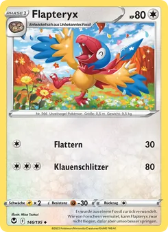 Flapteryx, Karte 146 aus Silberne Sturmwinde