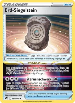 Erd-Siegelstein, Karte 154 aus Silberne Sturmwinde