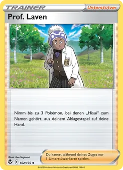 Prof. Laven, Karte 162 aus Silberne Sturmwinde
