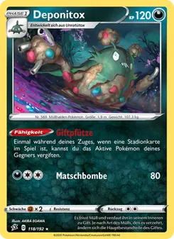 Deponitox, Karte 118 aus Clash der Rebellen