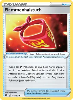 Flammenhalstuch, Karte 155 aus Clash der Rebellen