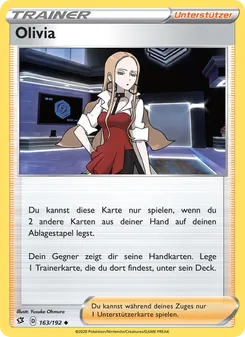 Olivia, Karte 163 aus Clash der Rebellen
