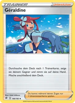 Géraldine, Karte 166 aus Clash der Rebellen