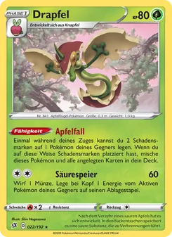 Drapfel, Karte 22 aus Clash der Rebellen