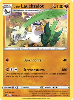 Galar-Lauchzelot, Karte 95 aus Clash der Rebellen