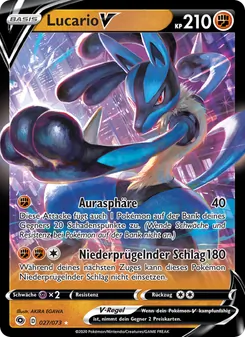Lucario V, Karte 27 aus Weg des Champs
