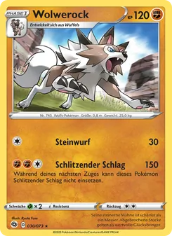 Wolwerock, Karte 30 aus Weg des Champs