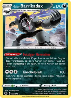 Galar-Barrikadax, Karte 37 aus Weg des Champs