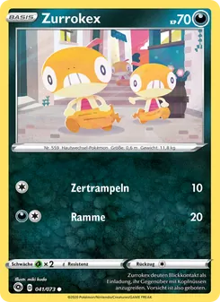 Zurrokex, Karte 41 aus Weg des Champs