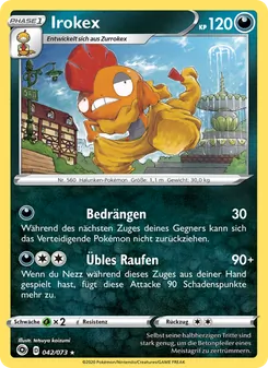 Irokex, Karte 42 aus Weg des Champs