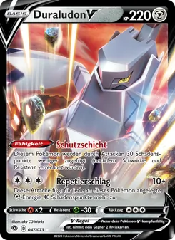 Duraludon V, Karte 47 aus Weg des Champs