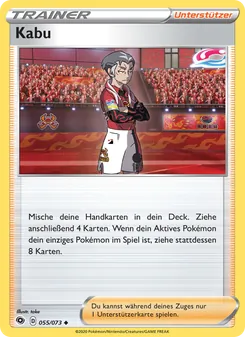 Kabu, Karte 55 aus Weg des Champs