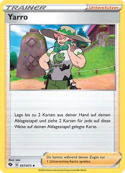 Yarro, Karte 57 aus Weg des Champs