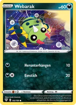 Webarak, Karte 102 aus Flammende Finsternis