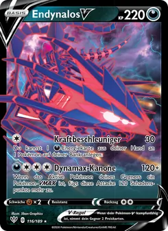 Endynalos V, Karte 116 aus Flammende Finsternis