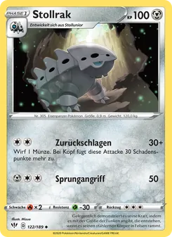 Stollrak, Karte 122 aus Flammende Finsternis