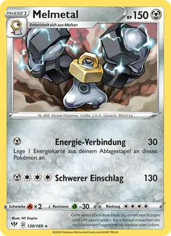 Melmetal, Karte 130 aus Flammende Finsternis