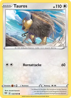 Tauros, Karte 134 aus Flammende Finsternis