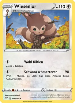 Wiesenior, Karte 136 aus Flammende Finsternis