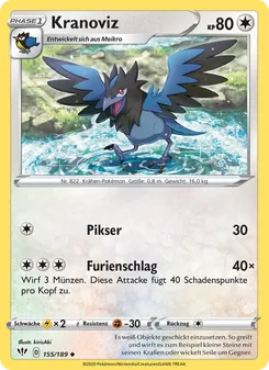Kranoviz, Karte 155 aus Flammende Finsternis