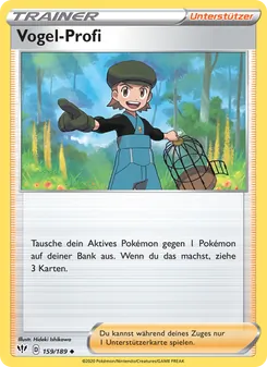 Vogel-Profi, Karte 159 aus Flammende Finsternis