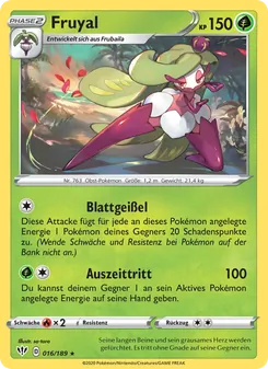 Fruyal, Karte 16 aus Flammende Finsternis