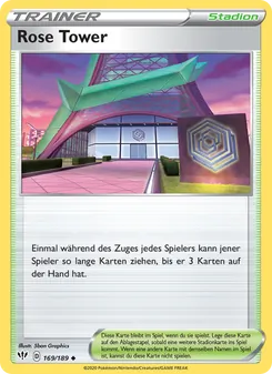 Rose Tower, Karte 169 aus Flammende Finsternis