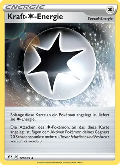Kraft-Colorless-Energie, Karte 176 aus Flammende Finsternis
