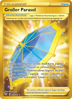 Großer Parasol, Karte 199 aus Flammende Finsternis