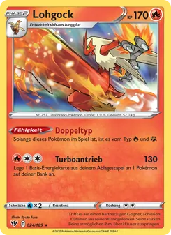 Lohgock, Karte 24 aus Flammende Finsternis