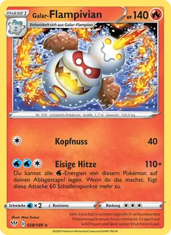 Galar-Flampivian, Karte 28 aus Flammende Finsternis