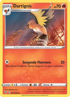 Dartignis, Karte 31 aus Flammende Finsternis