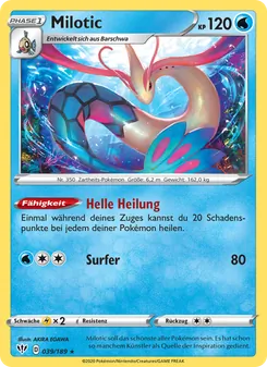 Milotic, Karte 39 aus Flammende Finsternis