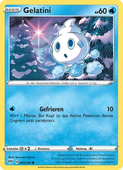 Gelatini, Karte 45 aus Flammende Finsternis