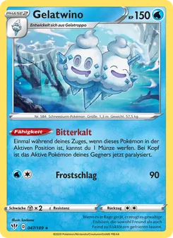 Gelatwino, Karte 47 aus Flammende Finsternis