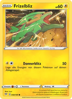 Frizelbliz, Karte 58 aus Flammende Finsternis