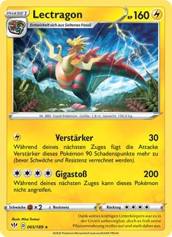 Lectragon, Karte 65 aus Flammende Finsternis