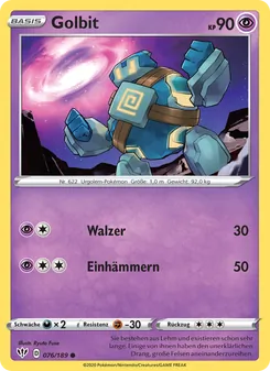 Golbit, Karte 76 aus Flammende Finsternis