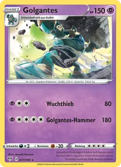 Golgantes, Karte 77 aus Flammende Finsternis