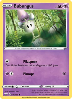 Bubungus, Karte 79 aus Flammende Finsternis