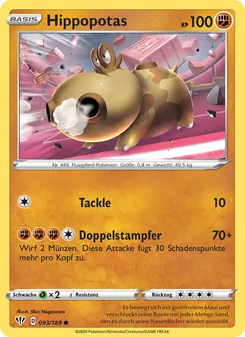 Hippopotas, Karte 93 aus Flammende Finsternis