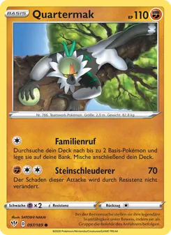 Quartermak, Karte 97 aus Flammende Finsternis