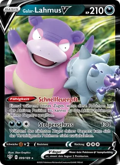 Galar-Lahmus V, Karte 99 aus Flammende Finsternis