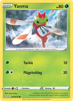 Yanma, Karte 1 aus Glänzendes Schicksal
