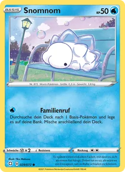 Snomnom, Karte 29 aus Glänzendes Schicksal