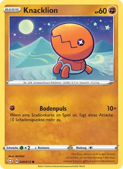 Knacklion, Karte 40 aus Glänzendes Schicksal
