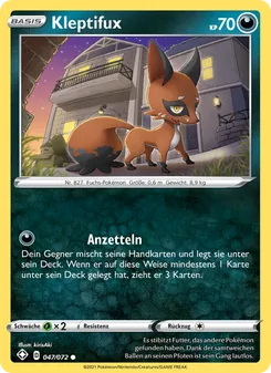 Kleptifux, Karte 47 aus Glänzendes Schicksal