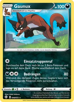 Gaunux, Karte 48 aus Glänzendes Schicksal