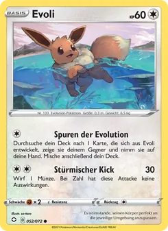 Evoli, Karte 52 aus Glänzendes Schicksal