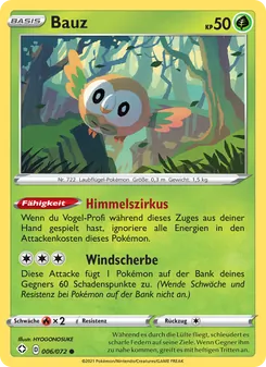 Bauz, Karte 6 aus Glänzendes Schicksal